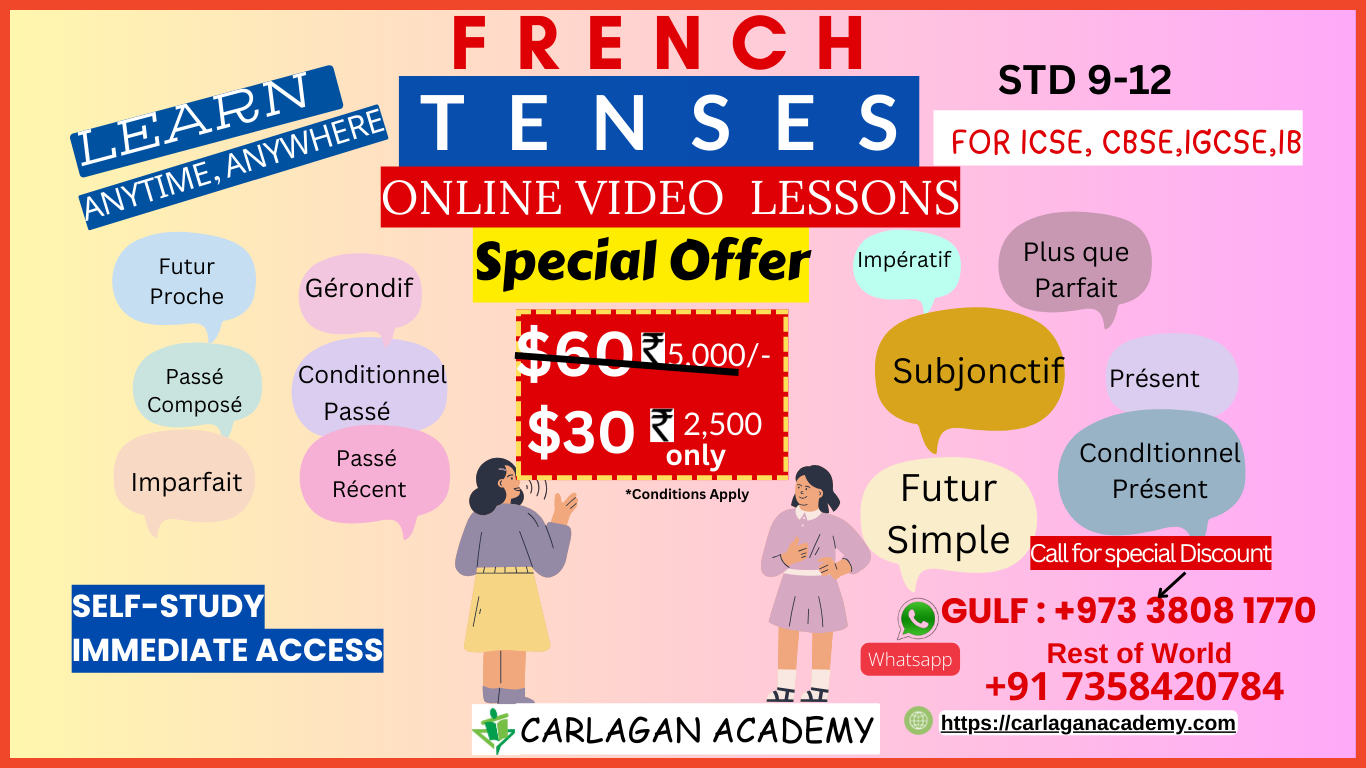 TENSES FOR CBSE ICSE IGCSE CLASSES
