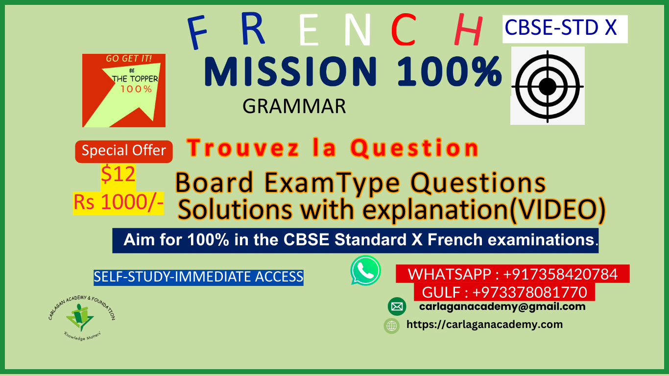 MISSION 100-Trouvez la Question